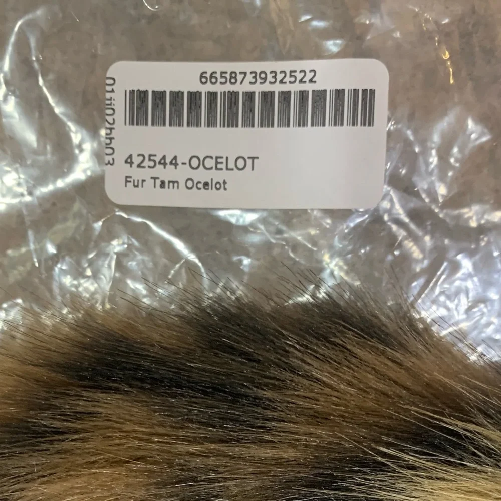 Donna Salyers Fabulous Furs Animal Print Faux Leopard Beret Hat - BRAND NEW! - Picture 6 of 6